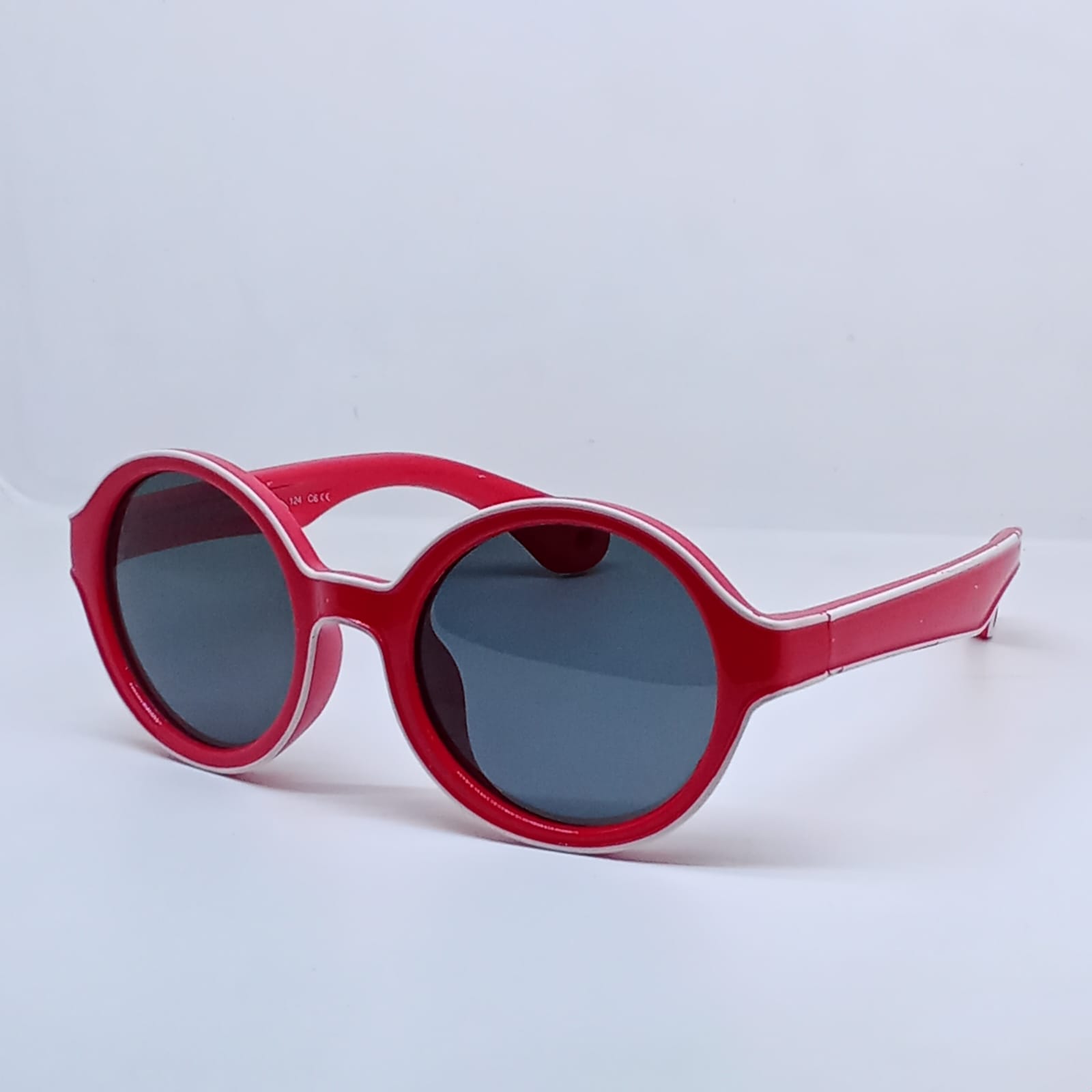 Red Round Kids Sunglasses