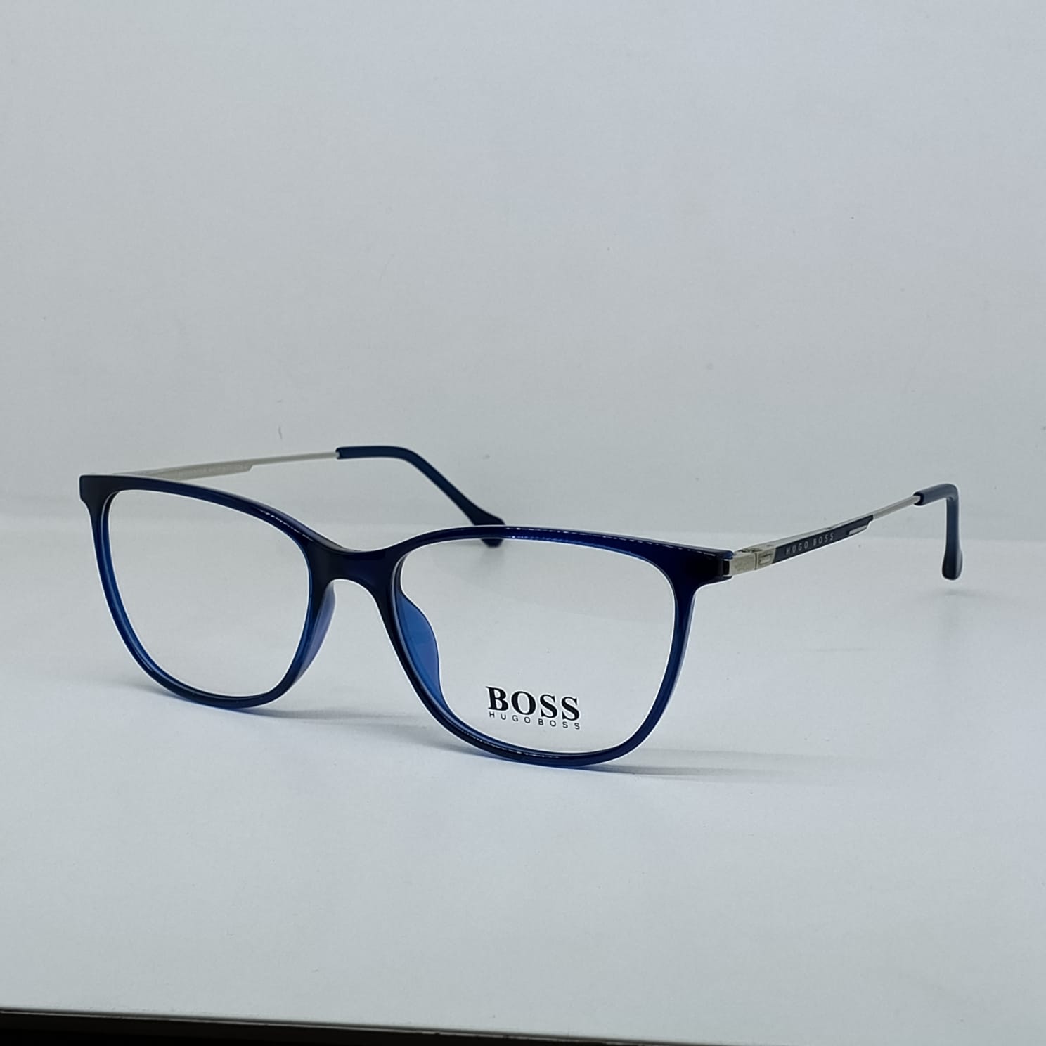 Hugo Boss Blue Cateye Eyeglasses