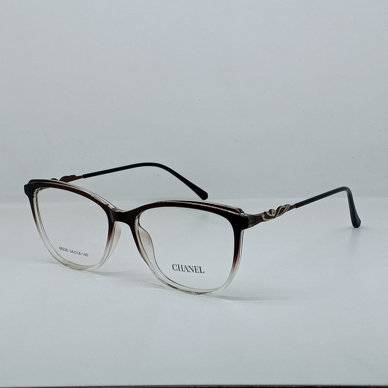 Big Cateye Brown Eyeglasses