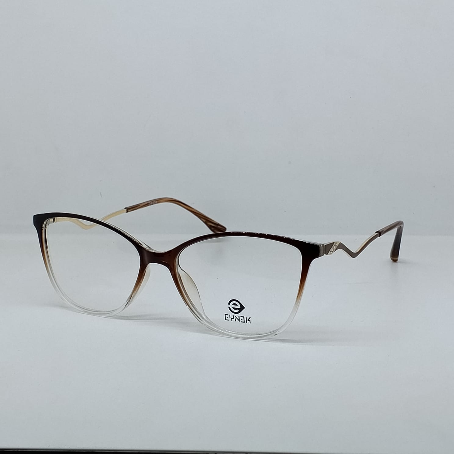 Brown Small Stylish Cateye Eyeglasses
